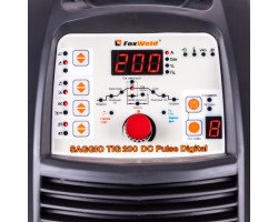 Аппарат аргонодуговой сварки SAGGIO TIG 200 DC Pulse Digital (пр-во FoxWeld/КНР)-foto6