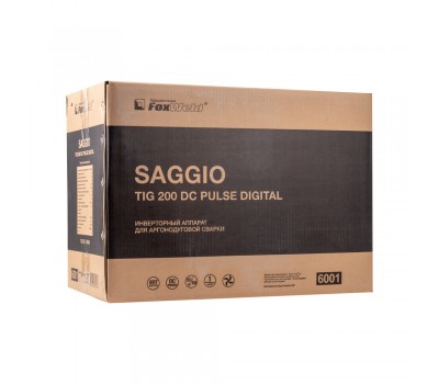 Аппарат аргонодуговой сварки SAGGIO TIG 200 DC Pulse Digital (пр-во FoxWeld/КНР)