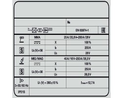 Сварочный полуавтомат INVERMIG 251 PWE-foto8