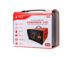 Инверторное пуско-зарядное устройство KVAZARRUS PowerBox 420i, таймер, пластиковый кейс-foto7