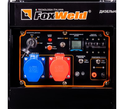 Дизельный генератор FoxWeld Expert D5500-3 HP