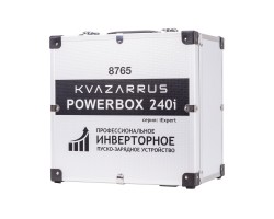 Инверторное пуско-зарядное устройство KVAZARRUS PowerBox 240i, таймер, алюминиевый кейс-foto7
