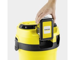 Аккумуляторный хозяйственные пылесосы WD 3-18 Karcher-foto2