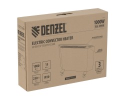 Конвектор электрический XCE-1000 B, 230 В, 1000 Вт, X-образный нагреватель Denzel-foto20
