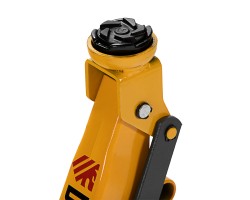 Домкрат гидравлический подкатной с фиксатором, 2 т, 130-330 мм Denzel-foto8