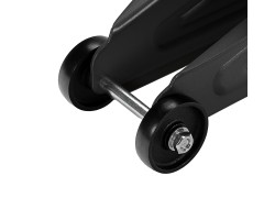 Домкрат гидравлический подкатной с фиксатором, 2 т, 130-330 мм Denzel-foto6