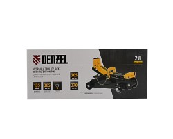 Домкрат гидравлический подкатной с фиксатором, 2,8 т, 135-385 мм, в кейсе Denzel-foto15