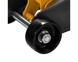 Домкрат гидравлический подкатной с фиксатором, 2,8 т, 135-385 мм, в кейсе Denzel-foto7