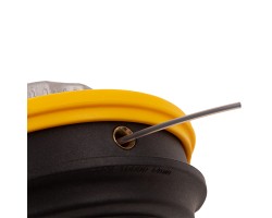 Катушка триммерная полуавтоматическая, легкая заправка лески, гайка M10x1.25, винт M10-M10, алюминиевая кнопка Denzel-foto3