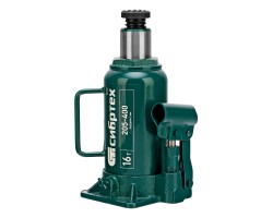 Домкрат гидравлический бутылочный, 16 т, 205-400 мм Сибртех-foto5