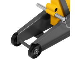 Домкрат гидравлический подкатной с фиксатором, 3 т, 190-532 мм, SUV/ Denzel-foto18