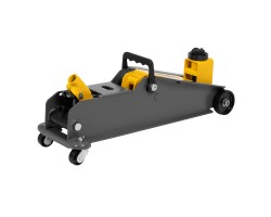 Домкрат гидравлический подкатной с фиксатором, 3 т, 190-532 мм, SUV/ Denzel-foto11