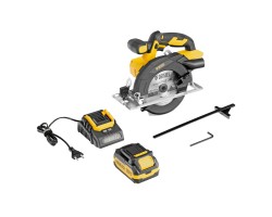 Пила циркулярная аккумуляторная CCSH-20-165, 165 мм, Li-Ion, 20 В// Denzel-foto32