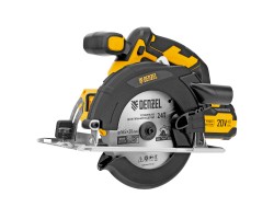 Пила циркулярная аккумуляторная CCSH-20-165, 165 мм, Li-Ion, 20 В// Denzel-foto18