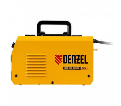 Аппарат инвертор. полуавтомат. сварки Mini MIG-140LFG, 140 А, ПВ 60%// Denzel