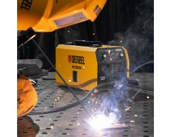 Аппарат инвертор. полуавтомат. сварки Mini MIG-140LFG, 140 А, ПВ 60%// Denzel-foto25