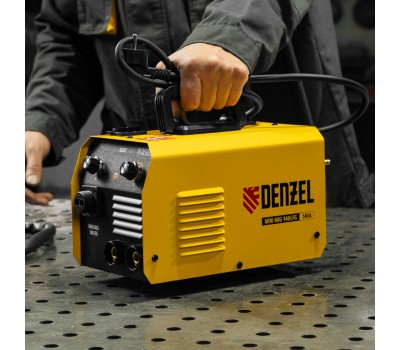 Аппарат инвертор. полуавтомат. сварки Mini MIG-140LFG, 140 А, ПВ 60%// Denzel