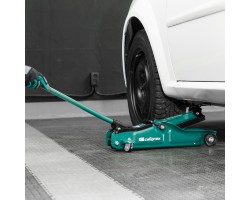 Домкрат гидравлический подкатной, 2 т, 85-330 мм, низкий подхват Сибртех-foto19