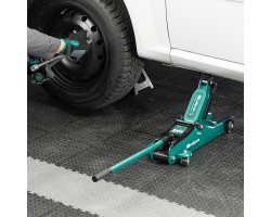 Домкрат гидравлический подкатной, 2 т, 85-330 мм, низкий подхват Сибртех-foto20