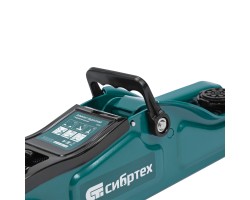 Домкрат гидравлический подкатной, 2 т, 85-330 мм, низкий подхват Сибртех-foto12