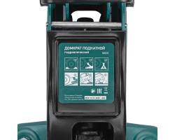 Домкрат гидравлический подкатной, 2 т, 85-330 мм, низкий подхват Сибртех-foto17