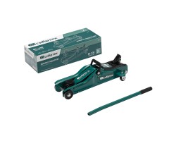 Домкрат гидравлический подкатной, 2 т, 85-330 мм, низкий подхват Сибртех