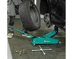 Домкрат гидравлический подкатной, 3 т, 192-532 мм, SUV Сибртех-foto24