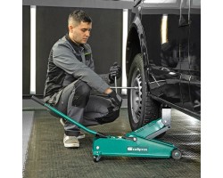 Домкрат гидравлический подкатной, 3 т, 192-532 мм, SUV Сибртех-foto23