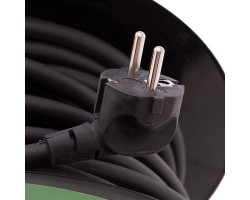 Удлинитель силовой 30 м, 16А, тип УХз16, КГ 3 x 1.5 мм, на стальной катушке, 4 розетки Сибртех-foto6