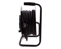 Удлинитель силовой 30 м, 16А, тип УХз16, КГ 3 x 1.5 мм, на стальной катушке, 4 розетки Сибртех-foto3