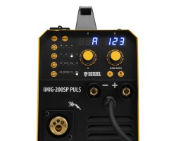 Аппарат инвертор. полуавтомат. cварки IMIG-200SP Pulse, 200 А, ПВ 60%, катушка 5 кг// Denzel-foto11