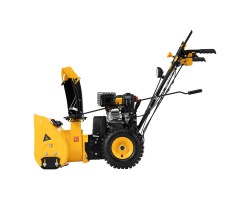 Гибридная снегоуборочная машина с функц. подметания SWB-800, 212 сс, руч. старт, 2 насадки// Denzel-foto5