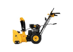 Гибридная снегоуборочная машина с функц. подметания SWB-800, 212 сс, руч. старт, 2 насадки// Denzel-foto5