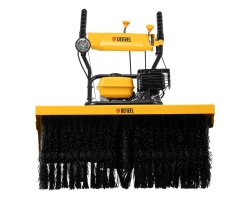 Гибридная снегоуборочная машина с функц. подметания SWB-800, 212 сс, руч. старт, 2 насадки// Denzel-foto16