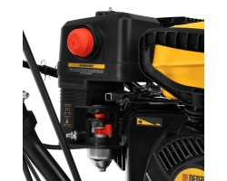 Гибридная снегоуборочная машина с функц. подметания SWB-800, 212 сс, руч. старт, 2 насадки// Denzel-foto24