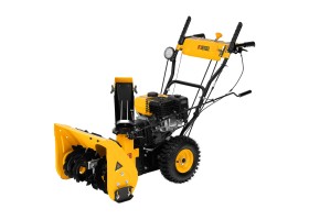 Гибридная снегоуборочная машина с функц. подметания SWB-800, 212 сс, руч. старт, 2 насадки// Denzel-foto8