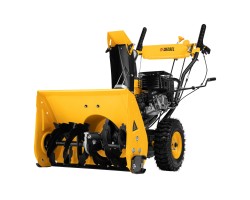 Гибридная снегоуборочная машина с функц. подметания SWB-800, 212 сс, руч. старт, 2 насадки// Denzel-foto3