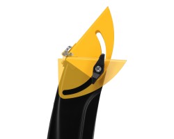 Гибридная снегоуборочная машина с функц. подметания SWB-800, 212 сс, руч. старт, 2 насадки// Denzel-foto21