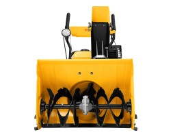 Гибридная снегоуборочная машина с функц. подметания SWB-800, 212 сс, руч. старт, 2 насадки// Denzel-foto7