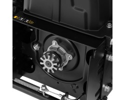 Гибридная снегоуборочная машина с функц. подметания SWB-800, 212 сс, руч. старт, 2 насадки// Denzel-foto26