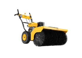 Гибридная снегоуборочная машина с функц. подметания SWB-800, 212 сс, руч. старт, 2 насадки// Denzel-foto13