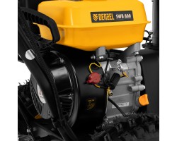 Гибридная снегоуборочная машина с функц. подметания SWB-800, 212 сс, руч. старт, 2 насадки// Denzel-foto23