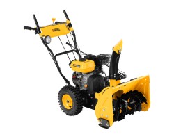 Гибридная снегоуборочная машина с функц. подметания SWB-800, 212 сс, руч. старт, 2 насадки// Denzel-foto9