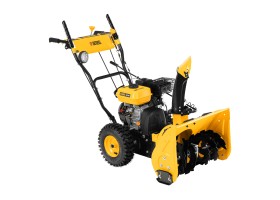 Гибридная снегоуборочная машина с функц. подметания SWB-800, 212 сс, руч. старт, 2 насадки// Denzel-foto9