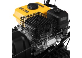 Гибридная снегоуборочная машина с функц. подметания SWB-800, 212 сс, руч. старт, 2 насадки// Denzel-foto25