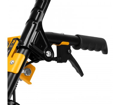 Гибридная снегоуборочная машина с функц. подметания SWB-800, 212 сс, руч. старт, 2 насадки// Denzel