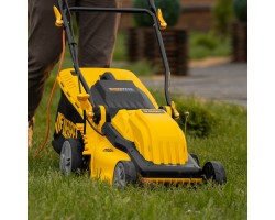 Газонокосилка электрическая GMC-1800, шир. 38см, 1800 Вт, 6 уров., травосб. 35 л Denzel-foto28