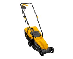 Газонокосилка электрическая GM-1100, 1100 Вт, шир. 32 см, 3 уров., травосб. 30 л Denzel Новинка-foto2