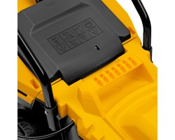 Газонокосилка электрическая GM-1100, 1100 Вт, шир. 32 см, 3 уров., травосб. 30 л Denzel Новинка-foto11