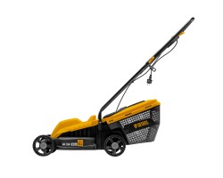 Газонокосилка электрическая GM-1100, 1100 Вт, шир. 32 см, 3 уров., травосб. 30 л Denzel Новинка-foto5